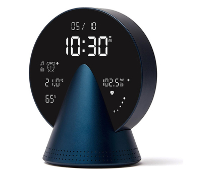 Radio i budzik LEXON Conic Clock Niebieski